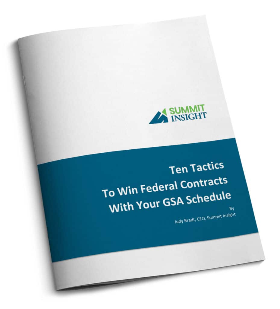 10 Tactics To Win Federal Business With Your GSA Schedule
